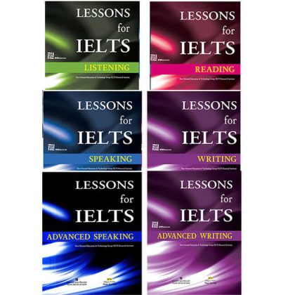 Bộ 6 Cuốn LESSONS FOR IELTS Intermediate + Advanced