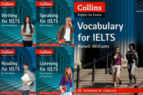 [Vip 1] Combo 1 Sách Tự Học IELTS Từ 3.5 - 5.0+ (Free Ship)