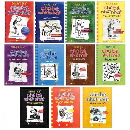 [Mới Nhất] Bộ 11 Cuốn Nhật Ký Chú Bé Nhút Nhát (Tiếng Việt)