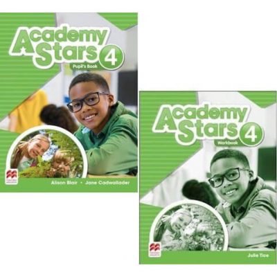 Bộ 2 Cuốn: Academy Stars Level 4 (Purpil's book + Workbook)