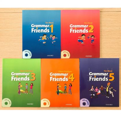 Combo 5 sách Grammar Friends 1 2 3 4 5 -  Ngữ Pháp Tiếng Anh Cho Trẻ Em