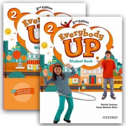 Bộ 2 Cuốn: Everybody Up 2 phiên bản 2nd Edition (Student Book + Workbook)