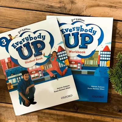 Bộ 2 Cuốn: Everybody Up 3 phiên bản 2nd Edition (Student Book + Workbook)