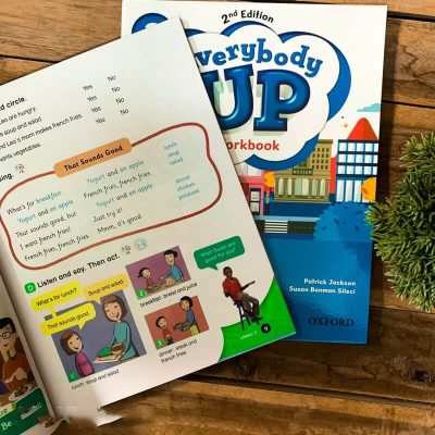 Bộ 2 Cuốn: Everybody Up 3 phiên bản 2nd Edition (Student Book + Workbook)