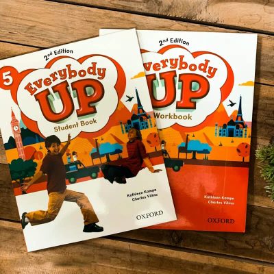 Combo 6 bộ: Everybody Up Starter 1, 2, 3, 4, 5 - 2nd Edition (Student Book + Workbook)