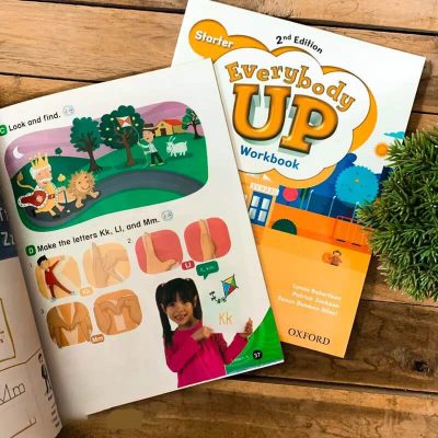 Bộ 2 Cuốn: Everybody Up Starter phiên bản 2nd Edition (Student Book + Workbook)