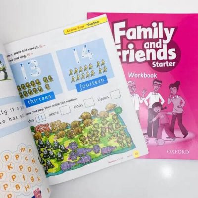 [Mới Nhất] Bộ 2 Cuốn Family And Friends tập <strong> STARTER </strong> Class Book + WorkBook