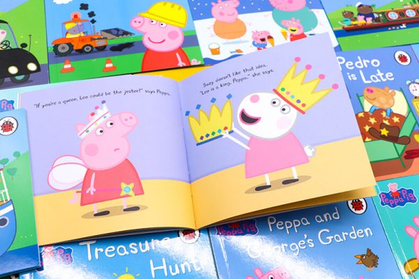 Bộ Peppa Pig 50 Cuốn - Đủ File Nghe - Tặng Kèm Video Peppa Pig