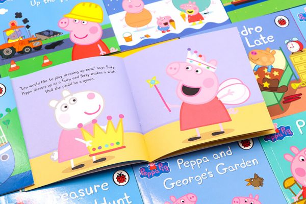 Bộ Peppa Pig 50 Cuốn - Đủ File Nghe - Tặng Kèm Video Peppa Pig