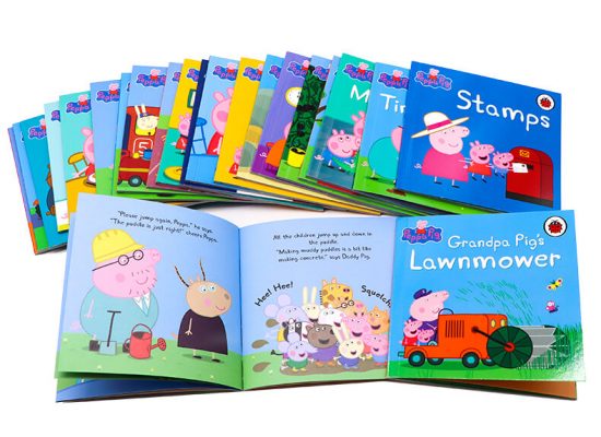 Bộ Peppa Pig 50 Cuốn - Đủ File Nghe - Tặng Kèm Video Peppa Pig