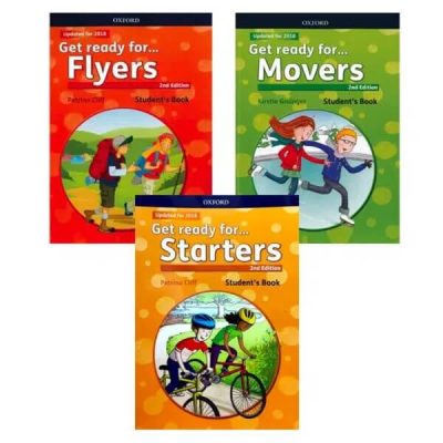Bộ 3 Cuốn Get Ready For ( Movers + Starters + Flyers) 2nd Edition - Sách Tiếng Anh Trẻ Em
