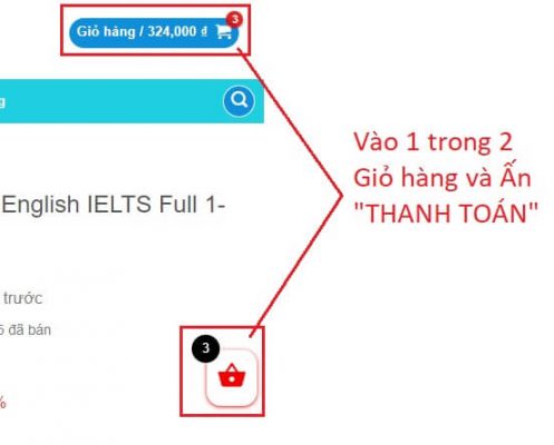 Hướng Dẫn Đặt Sách IELTSBOOK