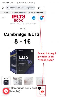 Hướng Dẫn Đặt Sách IELTSBOOK
