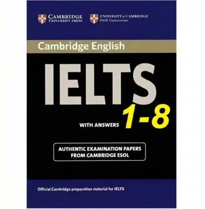Combo Cambridge For Ielts 1-8 (Kèm file nghe)