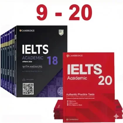 Combo Cambridge For Ielts 9-20 (Kèm file nghe)